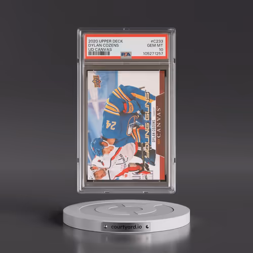 2020 Upper Deck UD Canvas #C233 Dylan Cozens (PSA 10 GEM MINT)