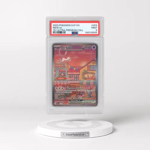 2023 Pokémon Svp EN-SV Black Star Promo #053 Mew EX - Holo 151 Ultra-Premium Collection (PSA 9 MINT)