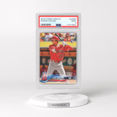 2018 Topps Update #US285 Shohei Ohtani (PSA 9 MINT)