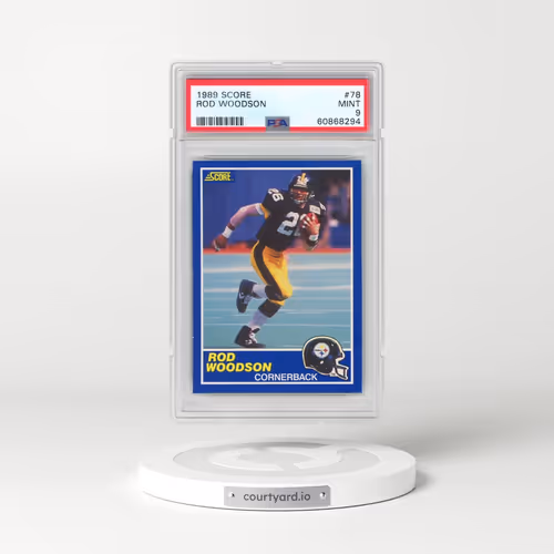 1989 Score #78 Rod Woodson (PSA 9 MINT)