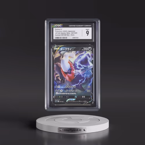 2022 VSTAR Starter Sets #007/020 Darkrai V - Darkrai VSTAR Set Holo (CGC 9 MINT)