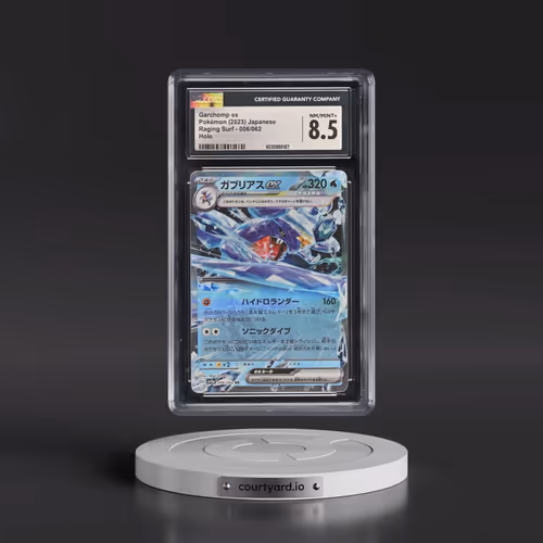 2023 Raging Surf #006/062 Garchomp ex - Holo (CGC 8.5 NM-MT+)