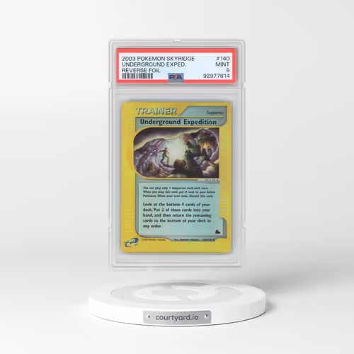2003 Skyridge #140 Underground Expedition - Holo (PSA 9 MINT)