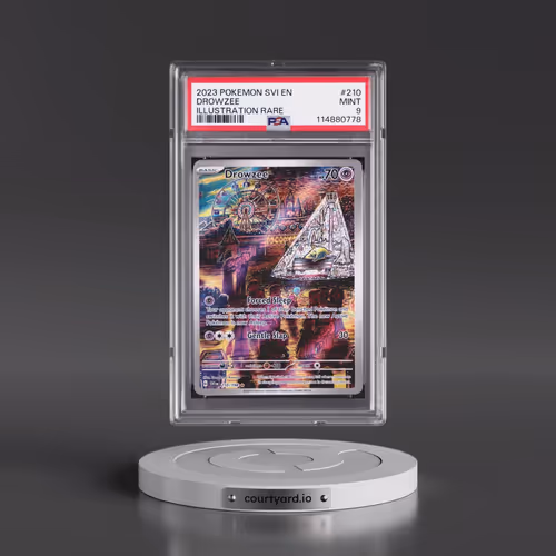 2023 Pokémon Svi EN-Scarlet & Violet #210 Drowzee - Illustration Rare (PSA 9 MINT)