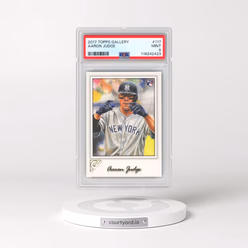 2017 Topps Gallery #117 Aaron Judge (PSA 9 MINT)