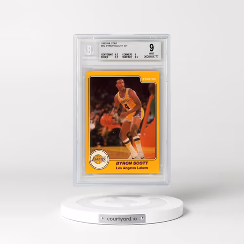 1983 Star #22 Byron Scott SP XRC (BGS 9 MINT)