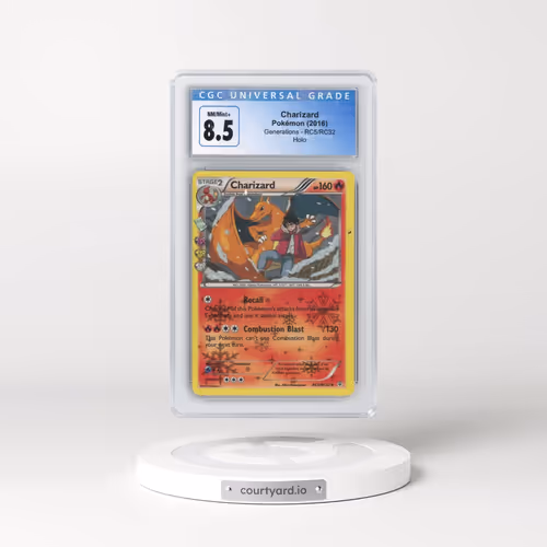 2016 Generations #RC5/RC32 Charizard - Radiant Collection Holo (CGC 8.5 NM-MT+)