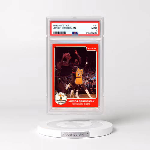 1983-84 Star #41 Junior Bridgeman (PSA 9 MINT)