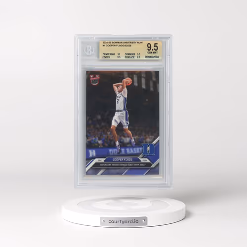 2024 Bowman U Now #1 Cooper Flagg (BGS 9.5 GEM MINT)