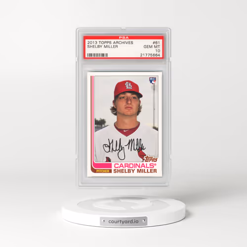 2013 Topps Archives #61 Shelby Miller (PSA 10 GEM MINT)
