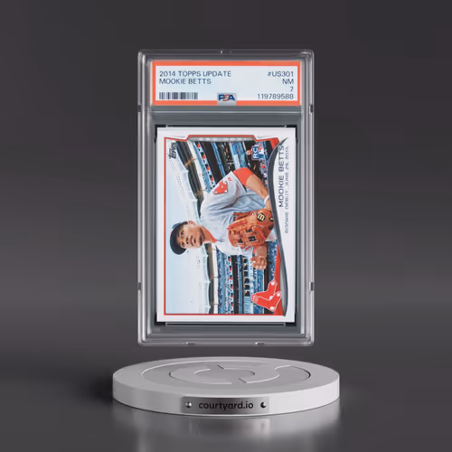 2014 Topps Update #US301 Mookie Betts (PSA 7 NM)