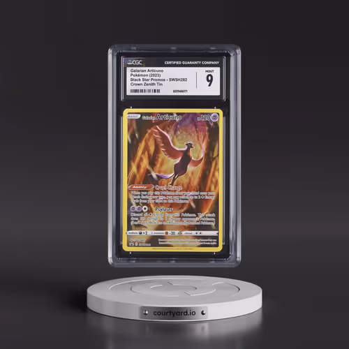 2017 Black Star Promos - Sword & Shield #SWSH282 Galarian Articuno - Crown Zenith Tin (Holo) (CGC 9