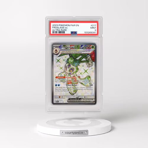 2023 Pokémon Par EN-Paradox Rift #217 Froslass EX - Holo Ultra Rare (PSA 9 MINT)