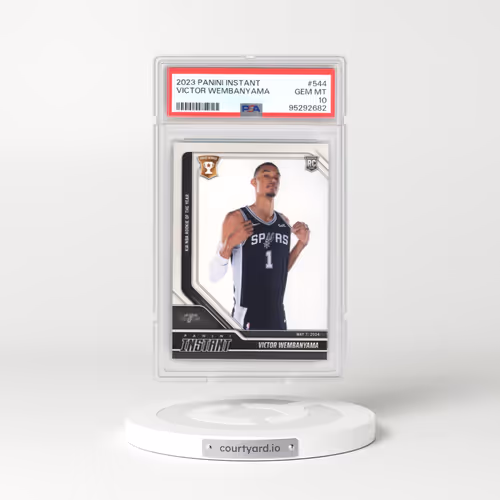 2023 Panini Instant #544 Victor Wembanyama (PSA 10 GEM MINT)