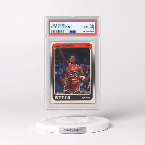 1988 Fleer #20 Scottie Pippen (PSA 8 NM-MT)