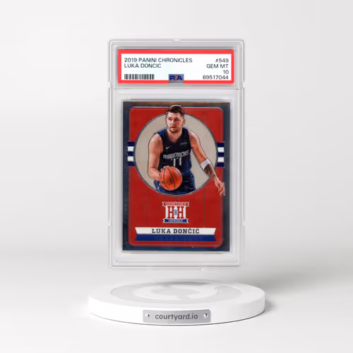 2019 Panini Chronicles #549 Luka Doncic (PSA 10 GEM MINT)