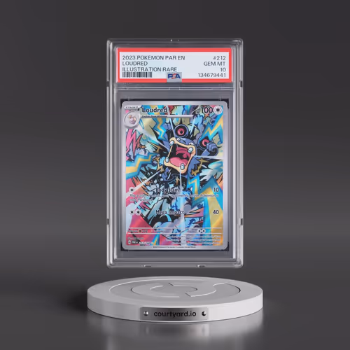 2023 Pokémon Par EN-Paradox Rift #212 Loudred - Illustration Rare (PSA 10 GEM MINT)