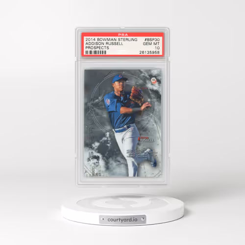 2014 Bowman Sterling Prospects #BSP30 Addison Russell (PSA 10 GEM MINT)