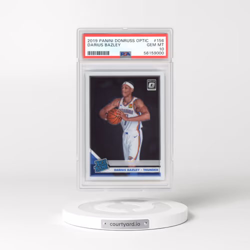 2019 Panini Donruss Optic #156 Darius Bazley (PSA 10 GEM MINT)