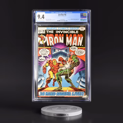 Iron Man #60 CGC 9.4 Off-white to White Pages (Marvel Comics, 7/73)