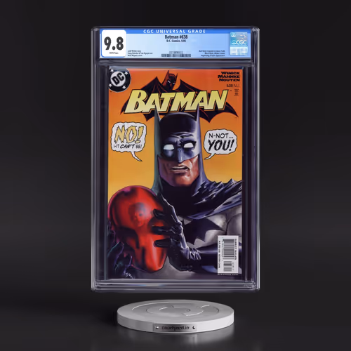 Batman #638 CGC 9.8 White Pages (DC Comics, 5/05) - Universal