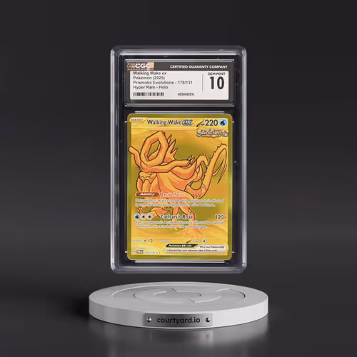 2025 Prismatic Evolutions - PRE EN #178/131 Walking Wake ex - Hyper Rare Holo (CGC 10 GEM MINT)