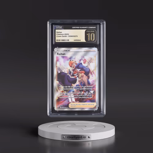 2023 Crown Zenith #GG65/GG70 Raihan - Galarian Gallery Holo (CGC 10 PRISTINE)