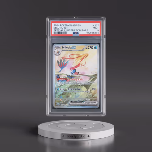 2024 Pokémon Ssp EN-Surging Sparks #237 Milotic EX - Holo Special Illustration Rare (PSA 9 MINT)