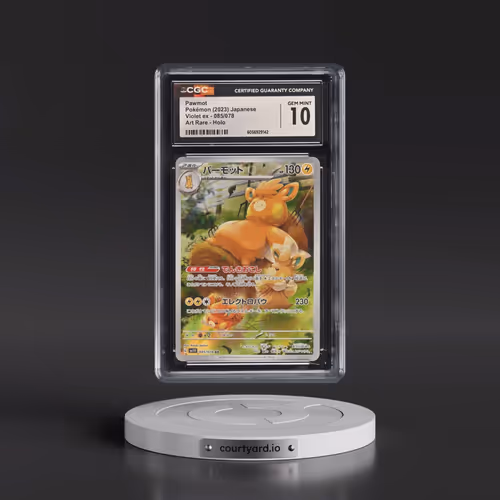 2023 Pokémon Sv1v-Violet EX #085 Pawmot - Art Rare (CGC 10 GEM MINT)