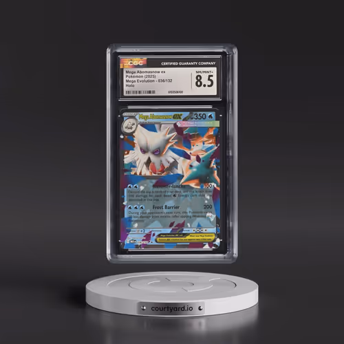 2025 Mega Evolution - MEG EN #036/132 Mega Abomasnow ex - Holo (CGC 8.5 NM-MT+)