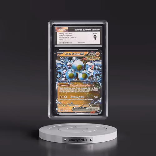 2023 Pokémon Par EN-Paradox Rift #108 Sandy Shocks EX - Holo (CGC 9 MINT)