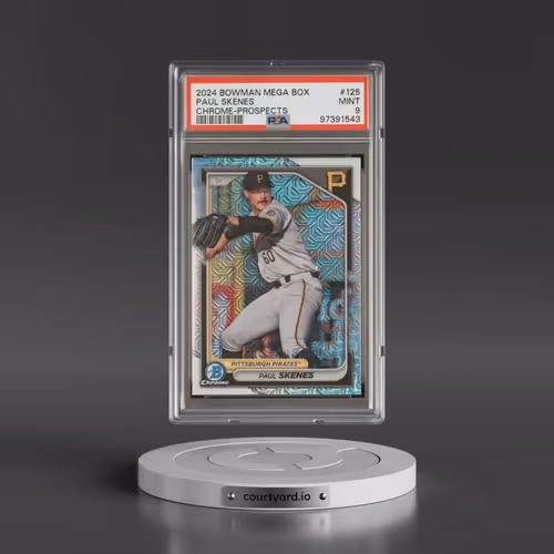 2024 Bowman Mega Box Chrome Prospects #125 Paul Skenes (PSA 9 MINT)