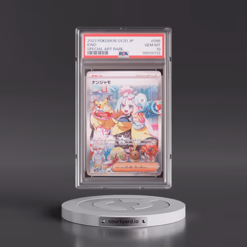 2023 Pokémon Sv2d-Clay Burst #096 Iono - Special Art Rare (PSA 10 GEM MINT)
