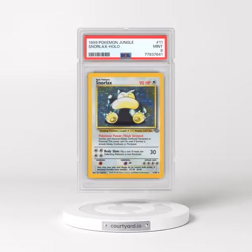 1999 Pokémon Jungle #11 Snorlax - Holo (PSA 9 MINT)