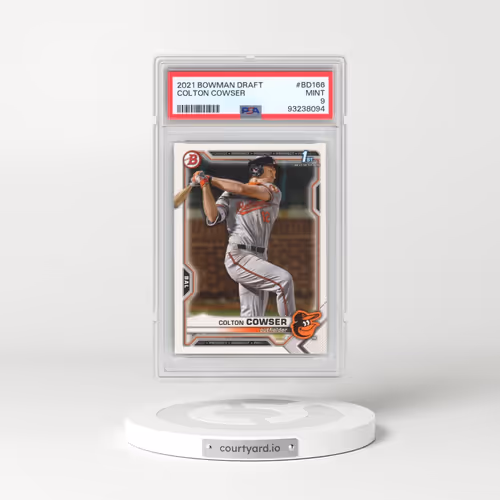 2021 Bowman Draft #BD166 Colton Cowser (PSA 9 MINT)