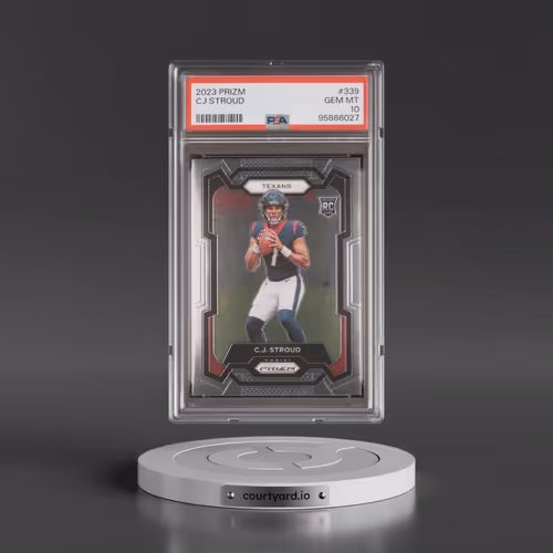 2023 Panini Prizm #339 CJ Stroud (PSA 10 GEM MINT)