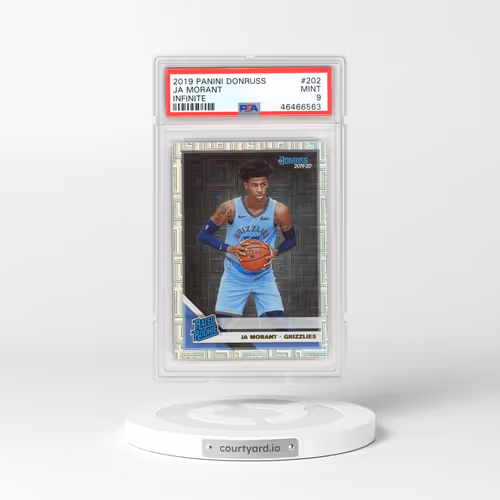 2019 Panini Donruss #202 Ja Morant - Infinite (PSA 9 MINT)