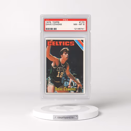 1975 Topps #170 Dave Cowens (PSA 8 NM-MT)