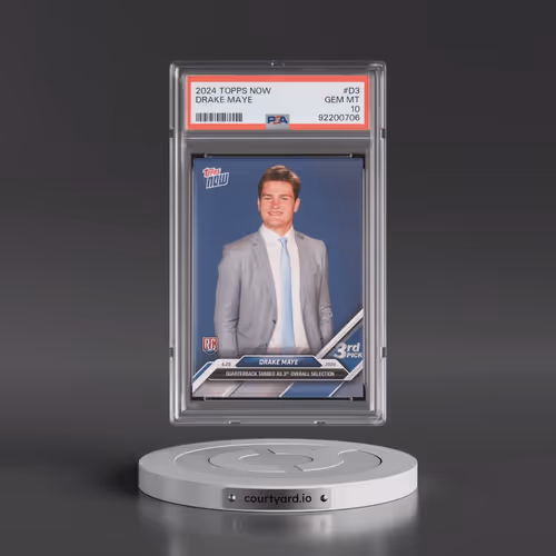 2024 Topps Now #D3 Drake Maye (PSA 10 GEM MINT)