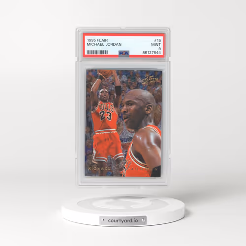 1995 Flair #15 Michael Jordan (PSA 9 MINT)