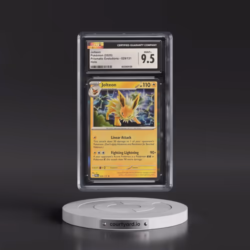 2025 Prismatic Evolutions - PRE EN #029/131 Jolteon - Holo (CGC 9.5 MINT+)