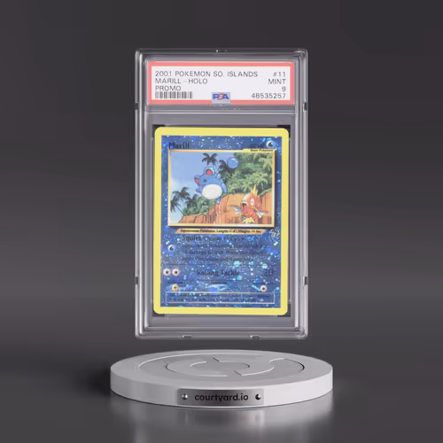 2001 Pokémon Southern Islands Promo #11 Marill - Holo (PSA 9 MINT)