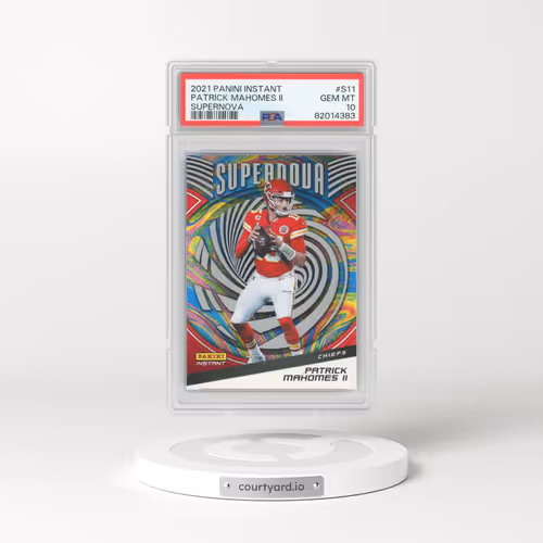 2021 Panini Instant Supernova #S11 Patrick Mahomes II (PSA 10 GEM MINT)
