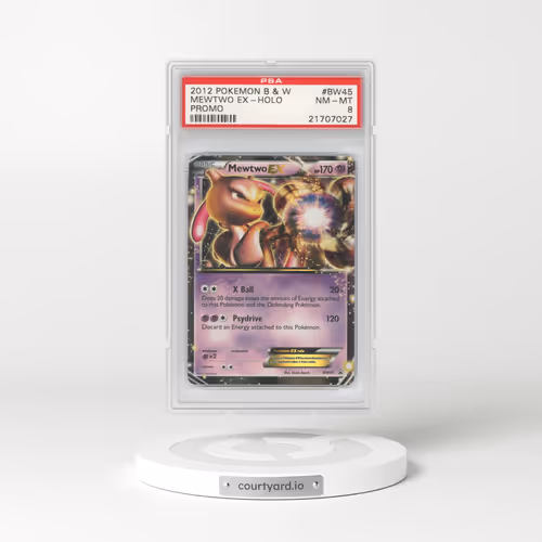 2012 Black & White Promos #BW45 Mewtwo EX - Holo (PSA 8 NM-MT)