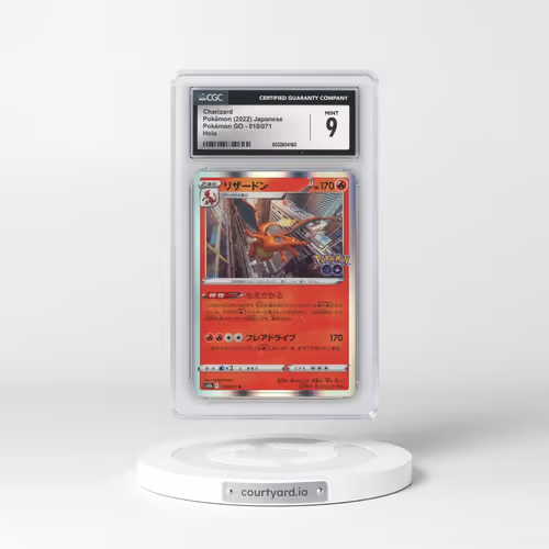 2022 Pokémon GO #010/071 Charizard - Holo (CGC 9 MINT)