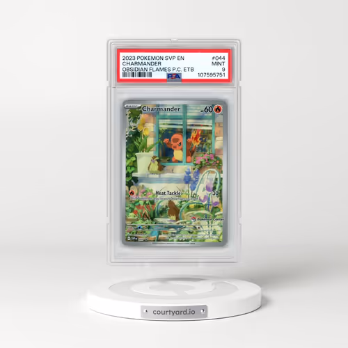2023 Pokémon Svp EN-SV Black Star Promo #044 Charmander - Obsidian Flames Pokemon Center Elite Train