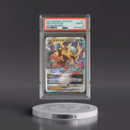 2022 Pokémon Sword & Shield Vstar Universe #111 Giratina Vstar (PSA 10 GEM MINT)