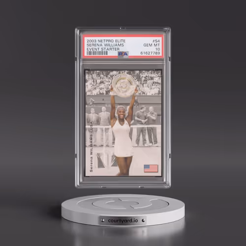 2003 Netpro Elite #S4 Serena Williams - Event Starter (PSA 10 GEM MINT)