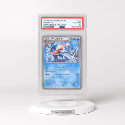 2015 Pokémon XY Promo #209 Greninja - Cracked Ice Holofoil (PSA 10 GEM MINT)