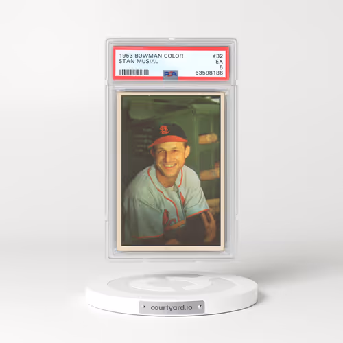 1953 Bowman Color #32 Stan Musial (PSA 5 EX)